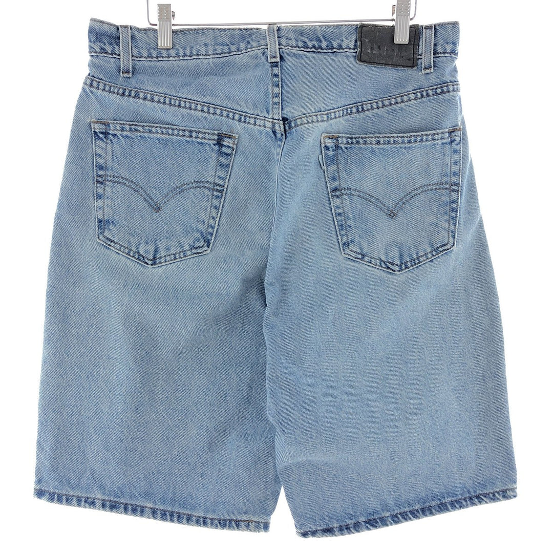 90'S Levi's SILVER TAB LOOSE denim shorts, half pants, men's size 33, vintage / eaa382480