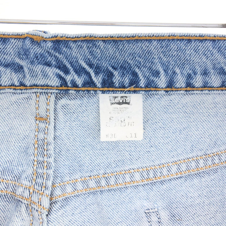 90'S Levi's 550 Relaxed Fit Denim Shorts, Made in USA, Men's, W35, Vintage /eaa382488