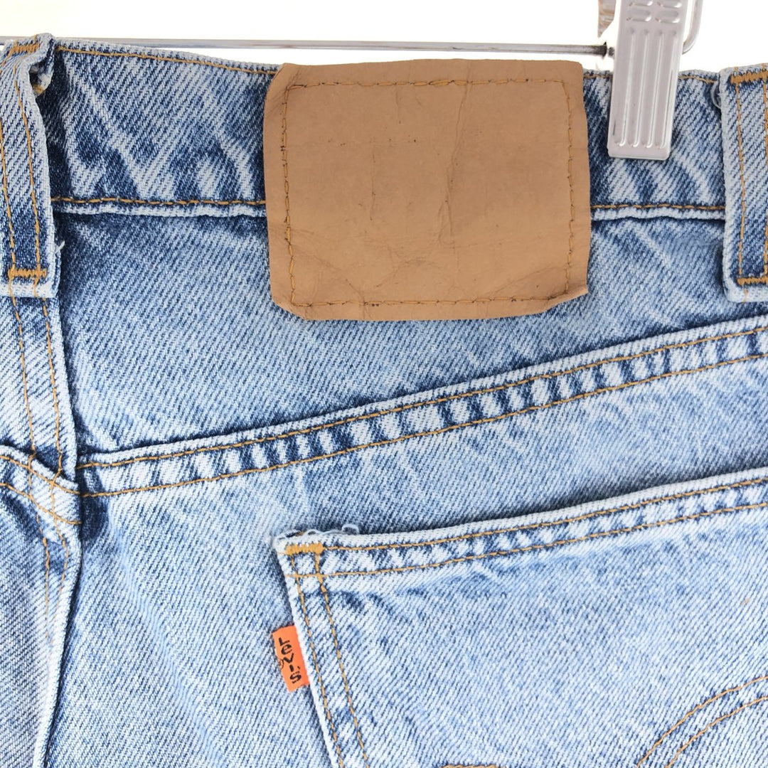 90'S Levi's 550 Relaxed Fit Denim Shorts, Made in USA, Men's, W35, Vintage /eaa382488