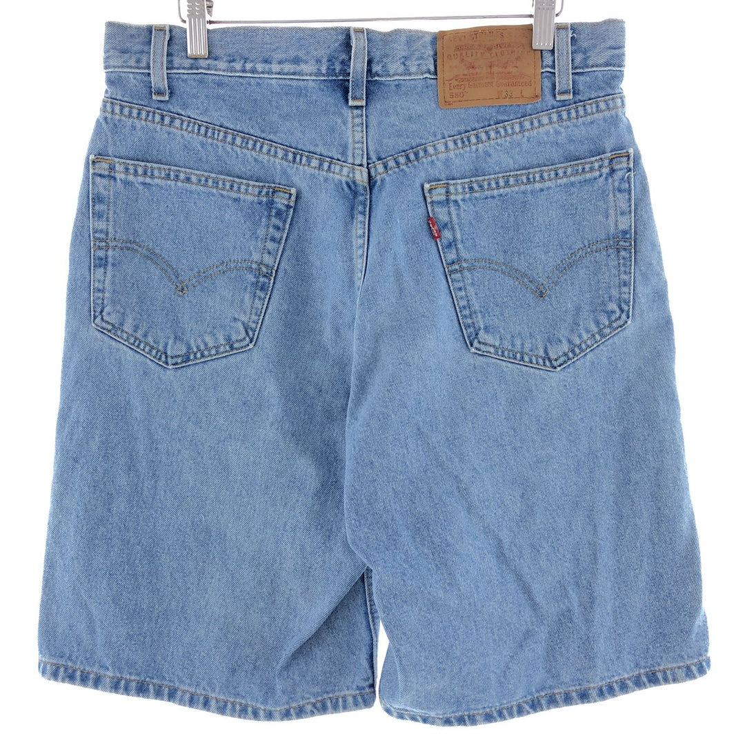 00'S Levi's 550 Relaxed Fit Denim Shorts, Men's, W33 / eaa382499