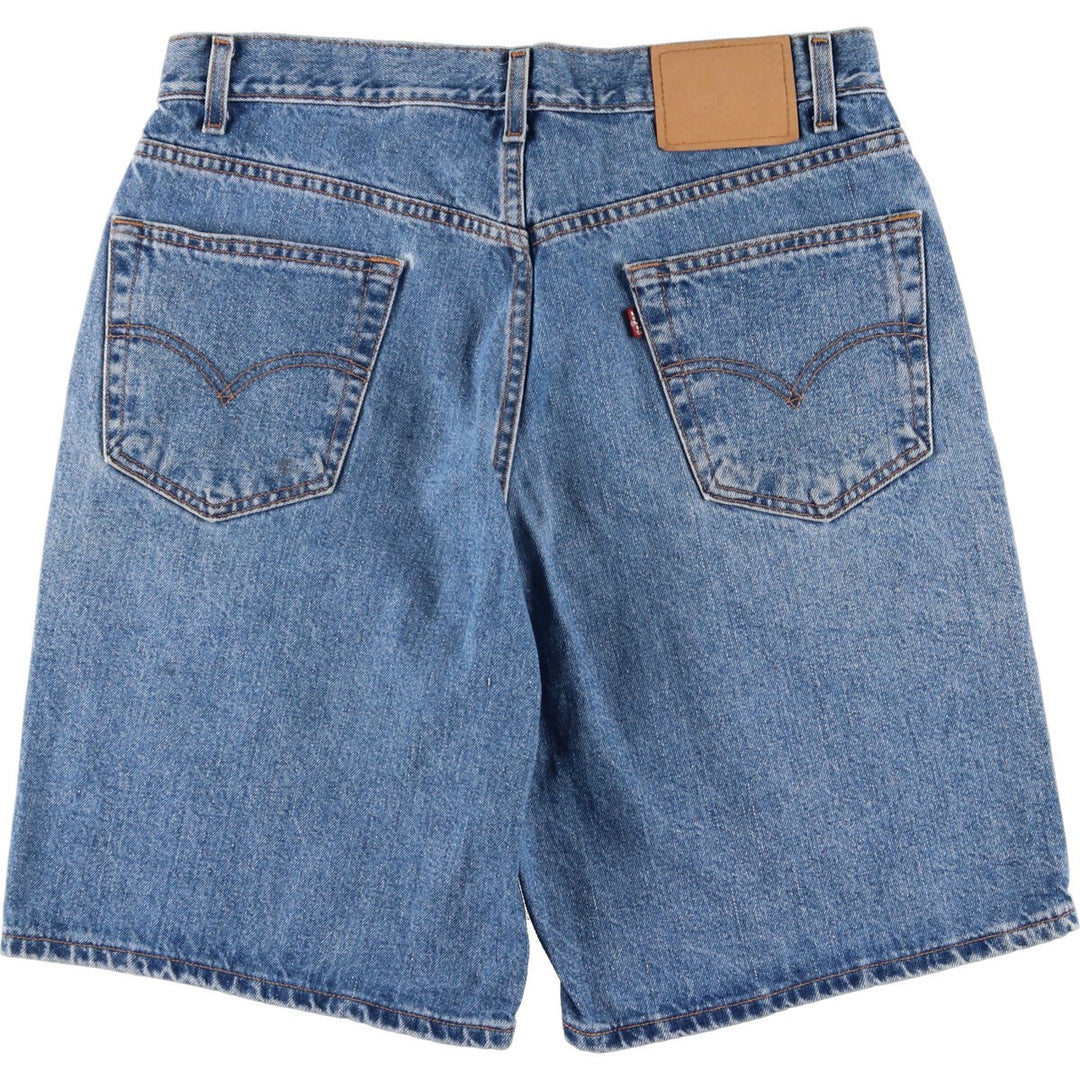 90'S Levi's 550 Relaxed Fit 00 Length Denim Shorts, Half Pants, Men's, W34 equivalent, Vintage / eaa382506