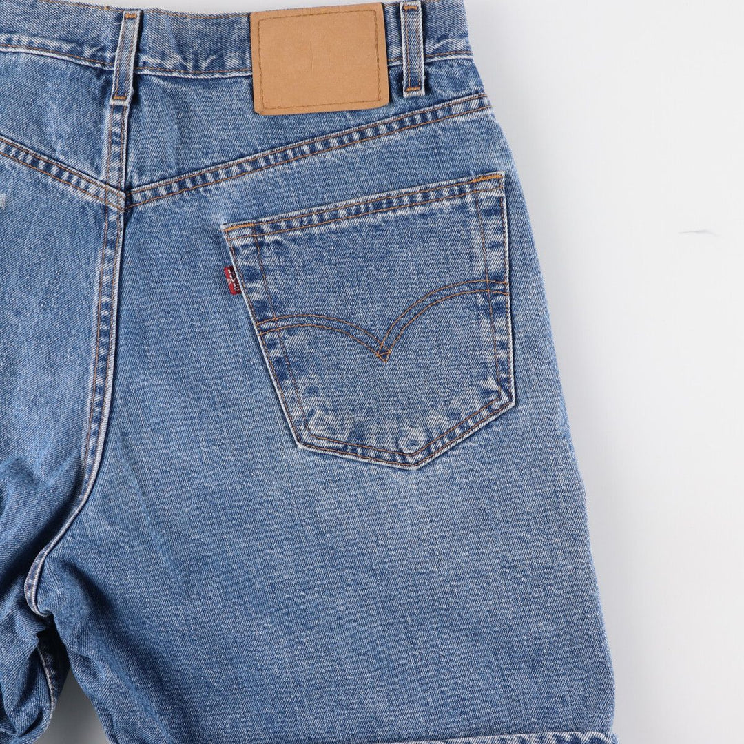 90'S Levi's 550 Relaxed Fit 00 Length Denim Shorts, Half Pants, Men's, W34 equivalent, Vintage / eaa382506