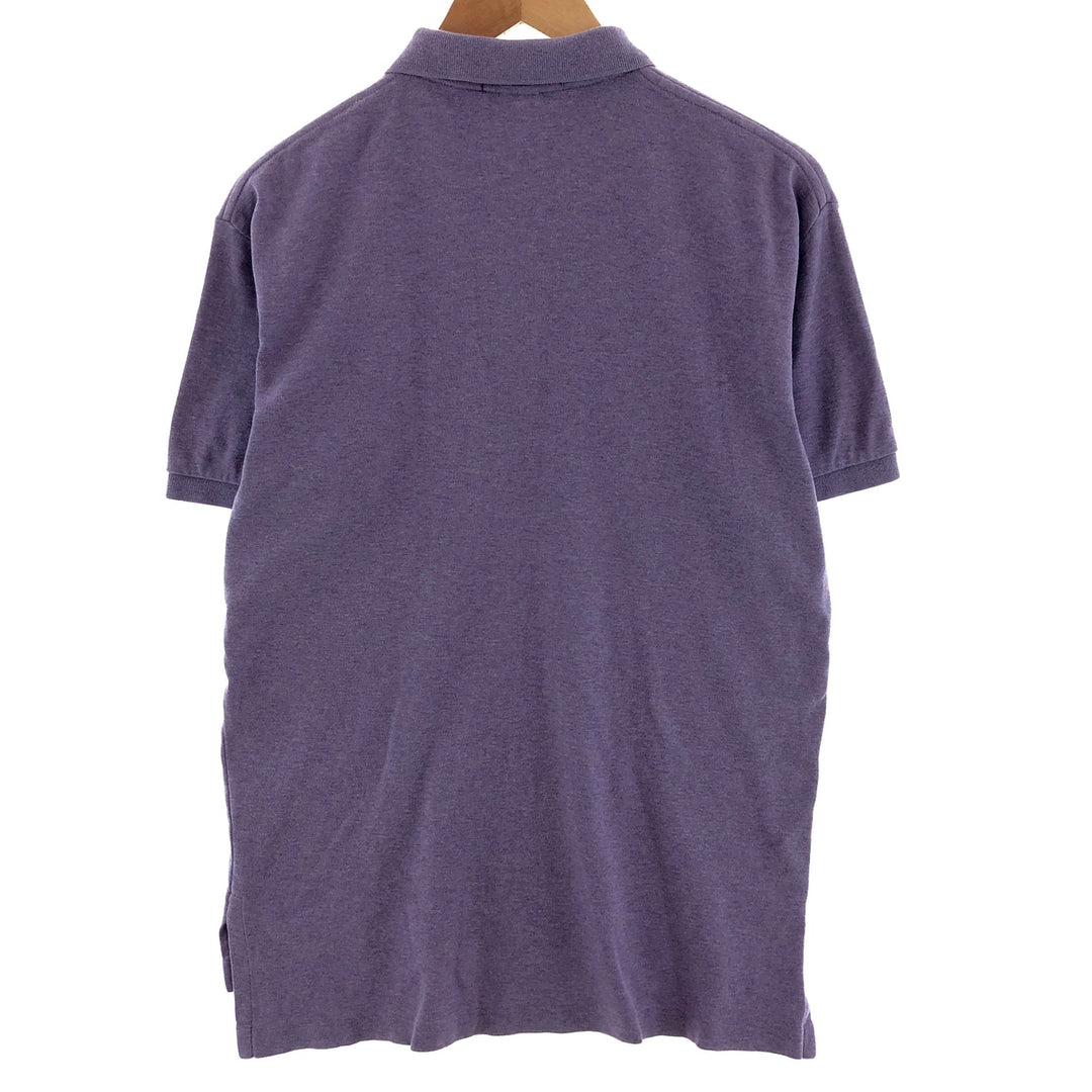 Ralph Lauren POLO by Ralph Lauren short sleeve polo shirt, men's size S cotton purple type Vintage Second Hand