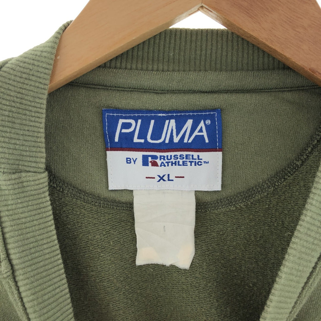 90'S Russell plain blank sweatshirt, sweatshirt, men's XL, vintage /eaa382527