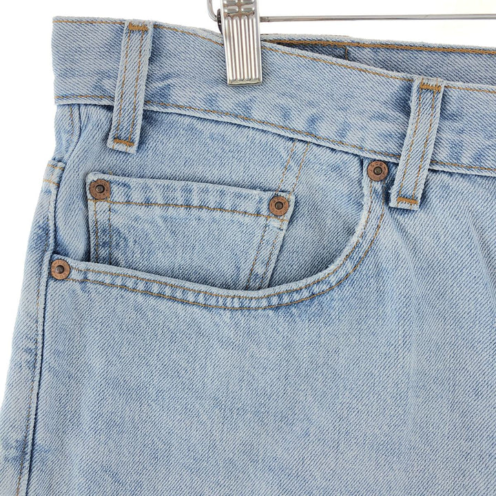 90'S Levi's 550 Relaxed Fit Denim Shorts, Made in USA, Men's, W37, Vintage / eaa382542