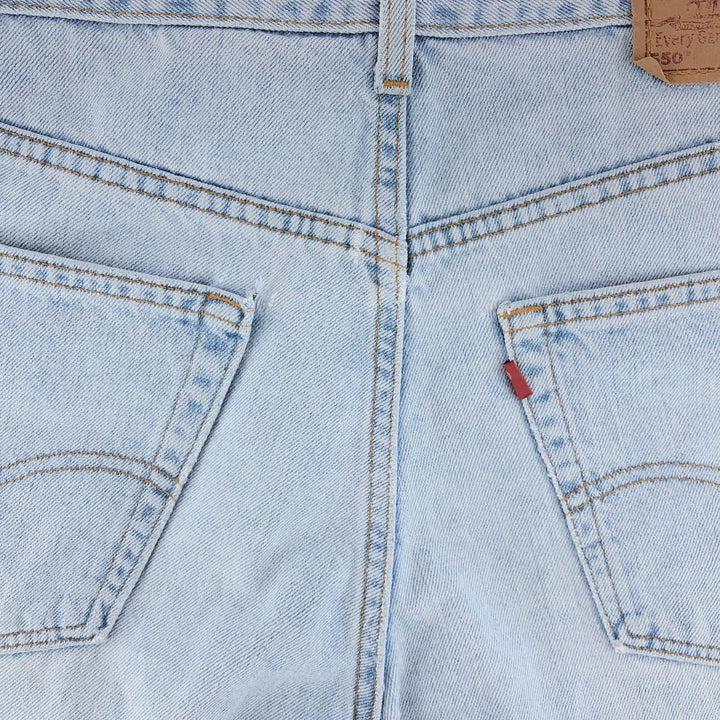 90'S Levi's 550 Relaxed Fit Denim Shorts, Made in USA, Men's, W37, Vintage / eaa382542