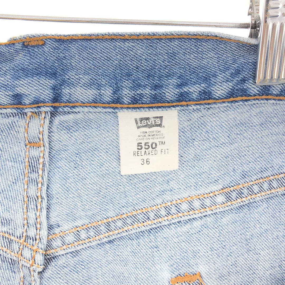 00'S Levi's 550 Relaxed Fit Denim Shorts, Men's, W36 / eaa382557