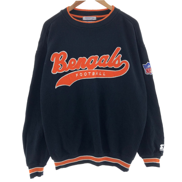 90'S Starter NFL Cincinnati Bengals Sweatshirt, Men's XL Size Vintage /eaa382569