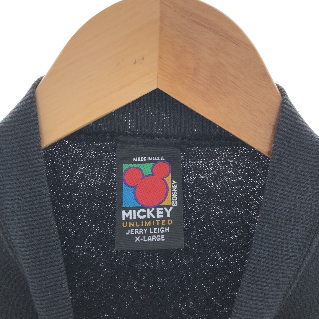 90'S Disney MICKEY MOUSE Mickey Mouse character sweatshirt, made in USA, men's XL, vintage /eaa382605