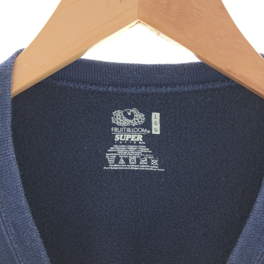 Fruit of the Loom One Point Logo Sweatshirt, Sweatshirt, Men's L /eaa382608