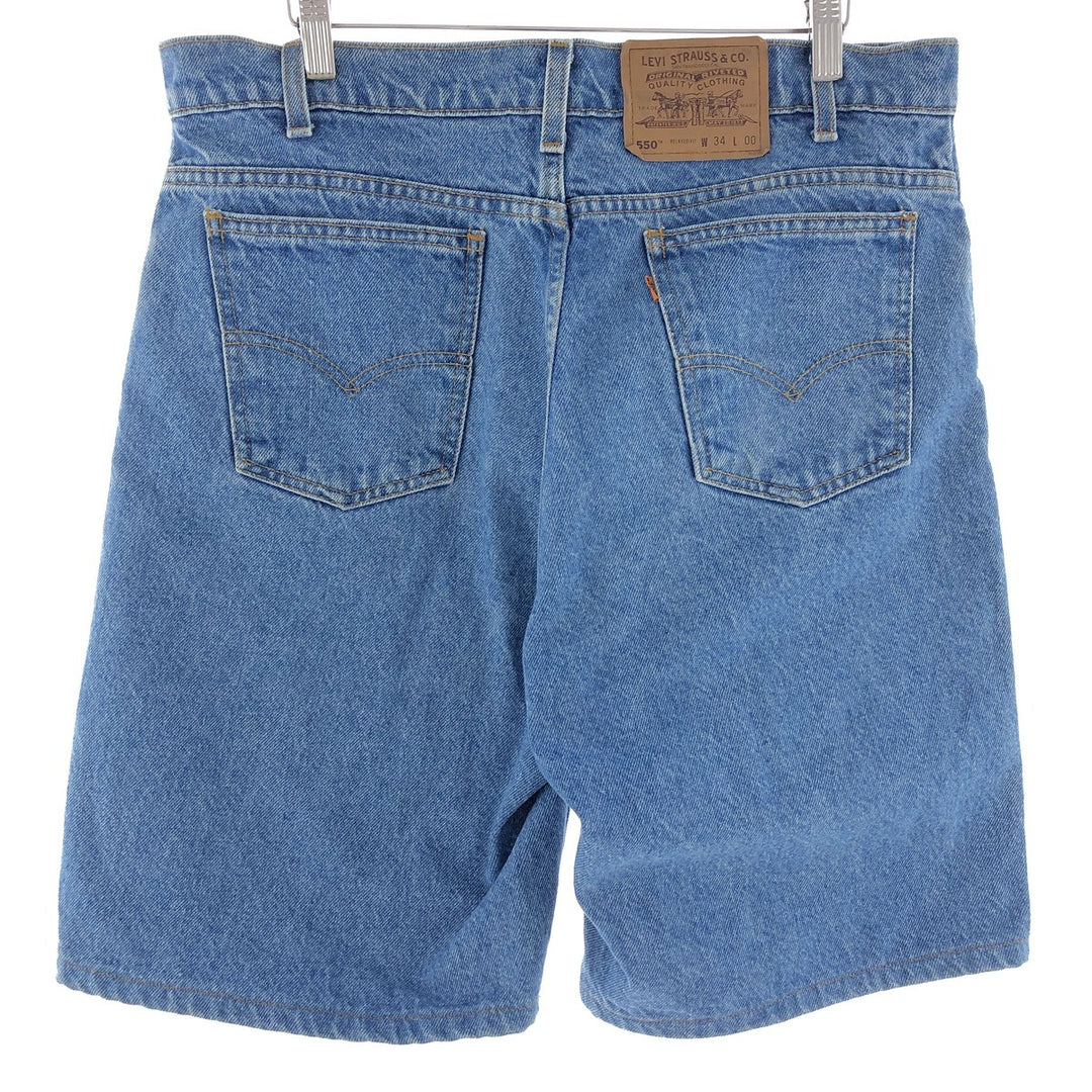 90'S Levi's 550 Relaxed Fit Denim Shorts, Men's, W34, Vintage / eaa382629