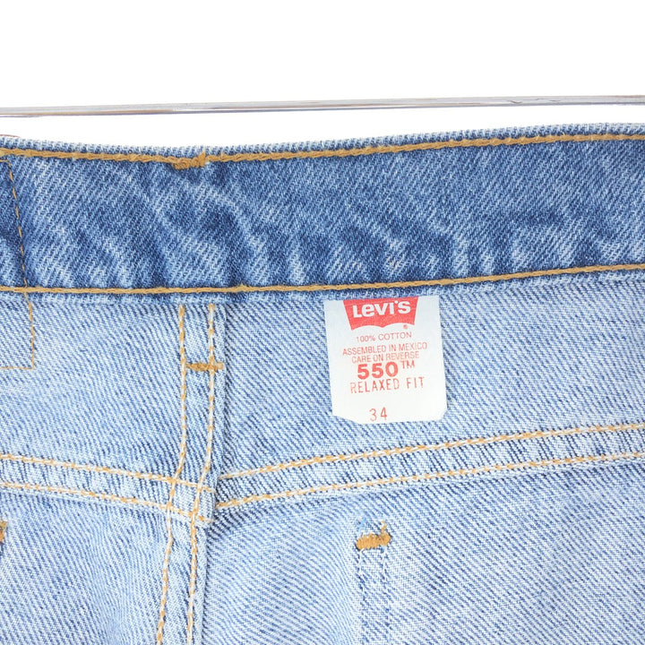 90'S Levi's 550 Relaxed Fit Denim Shorts, Men's, W34, Vintage / eaa382629