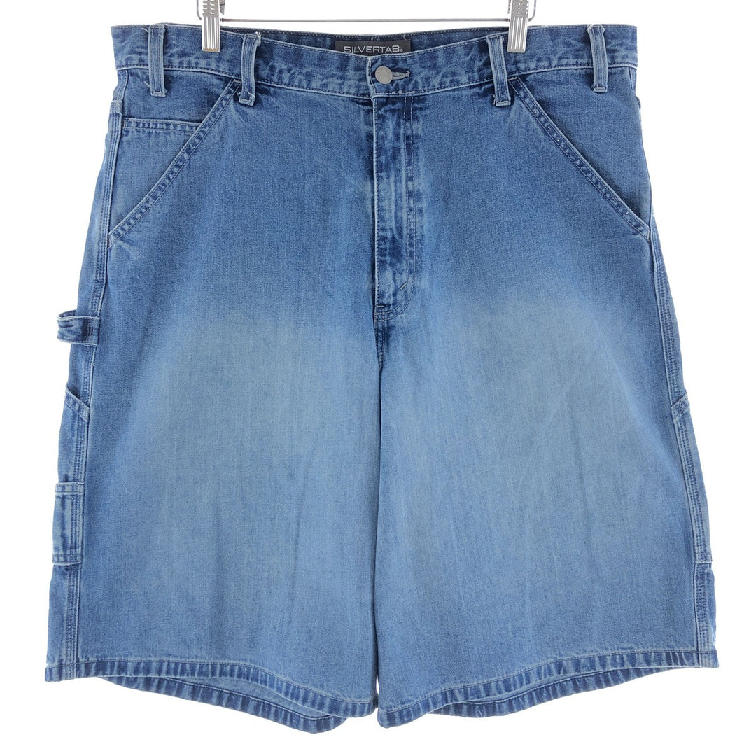 Levi's Silver Tab CARPENTER SHORT Denim Painter Shorts Half Pants Men's W37 Vintage / eaa382644