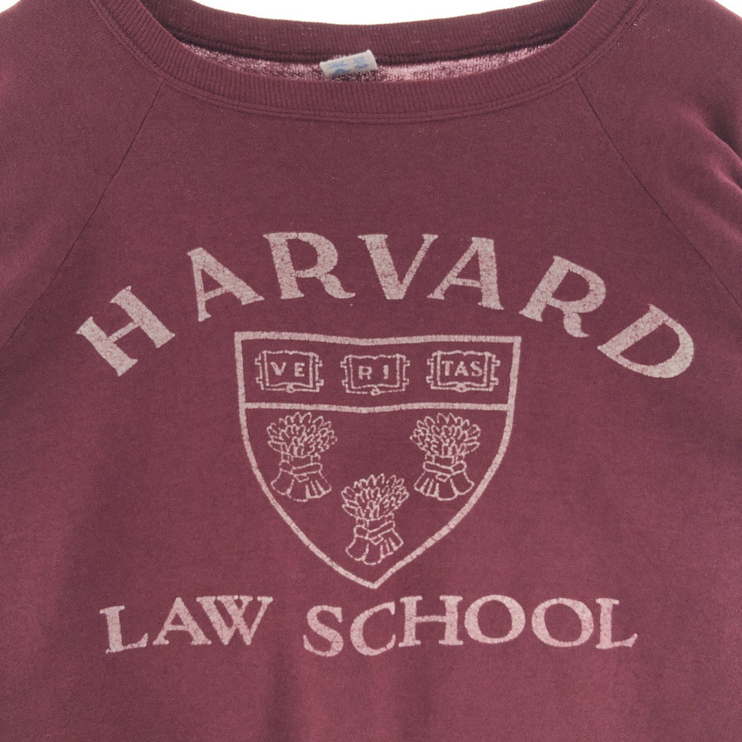 80'S Champion Tricot Tag Harvard Law School Harvard University College Sweatshirt Trainer Made in USA Men's S Vintage /eaa382667