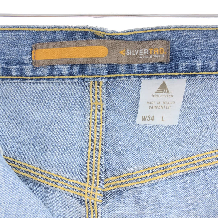 Levi's SILVER TAB Silver Tab CARPENTER Denim Painter Shorts Half Pants Men's W35 / eaa382677