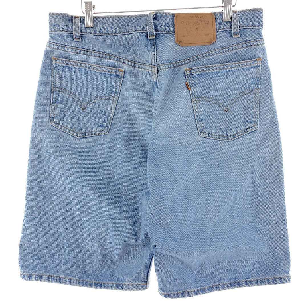 90'S Levi's 550 Relaxed Fit Denim Shorts, Half Pants, Men's, W34, Vintage / eaa382678