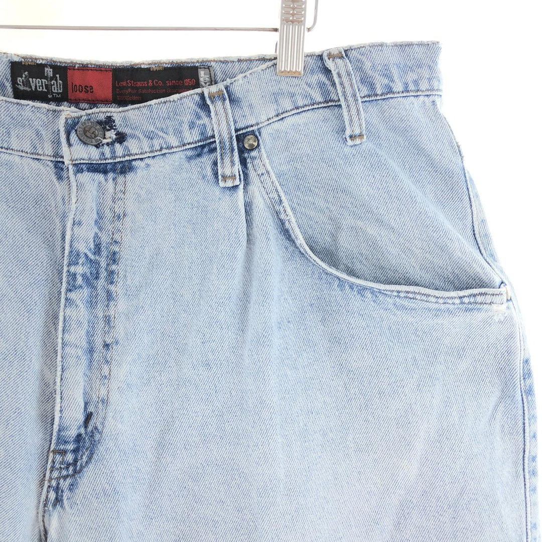 Levi's SILVER TAB LOOSE denim shorts made in USA for men w37 / eaa382701