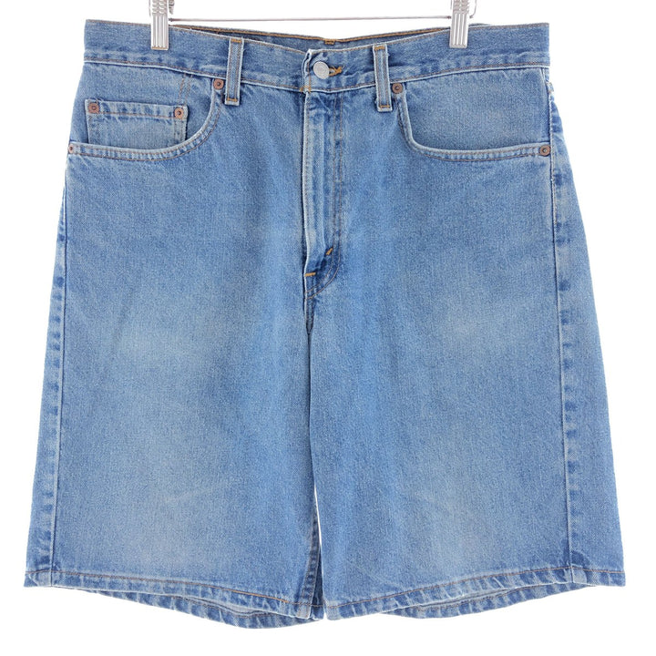 00'S Levi's 550 denim shorts, half pants, men's w35 / eaa382710