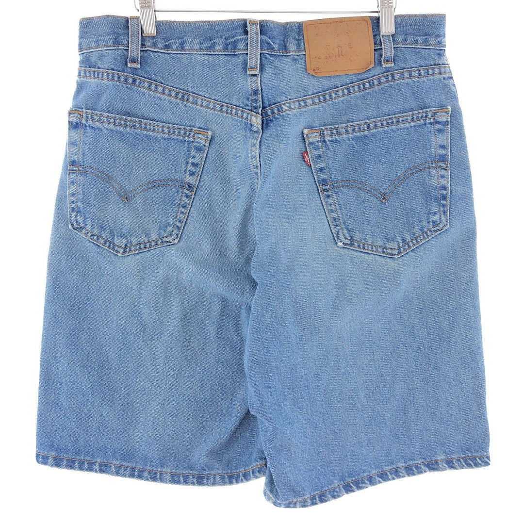 00'S Levi's 550 denim shorts, half pants, men's w35 / eaa382710