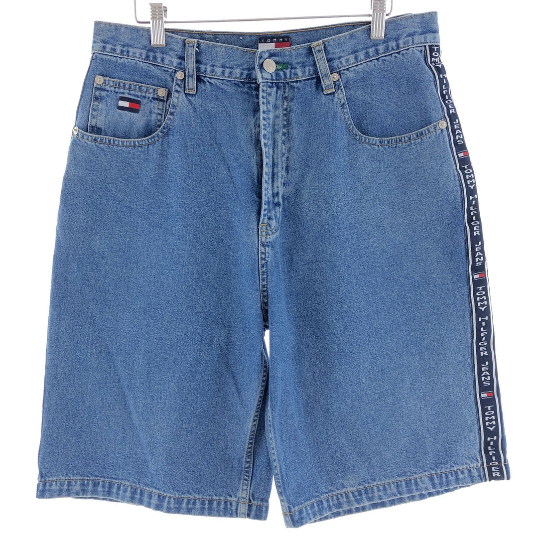 90'S Tommy Hilfiger Jeans denim shorts, half pants, men's size w33, vintage /eaa382712