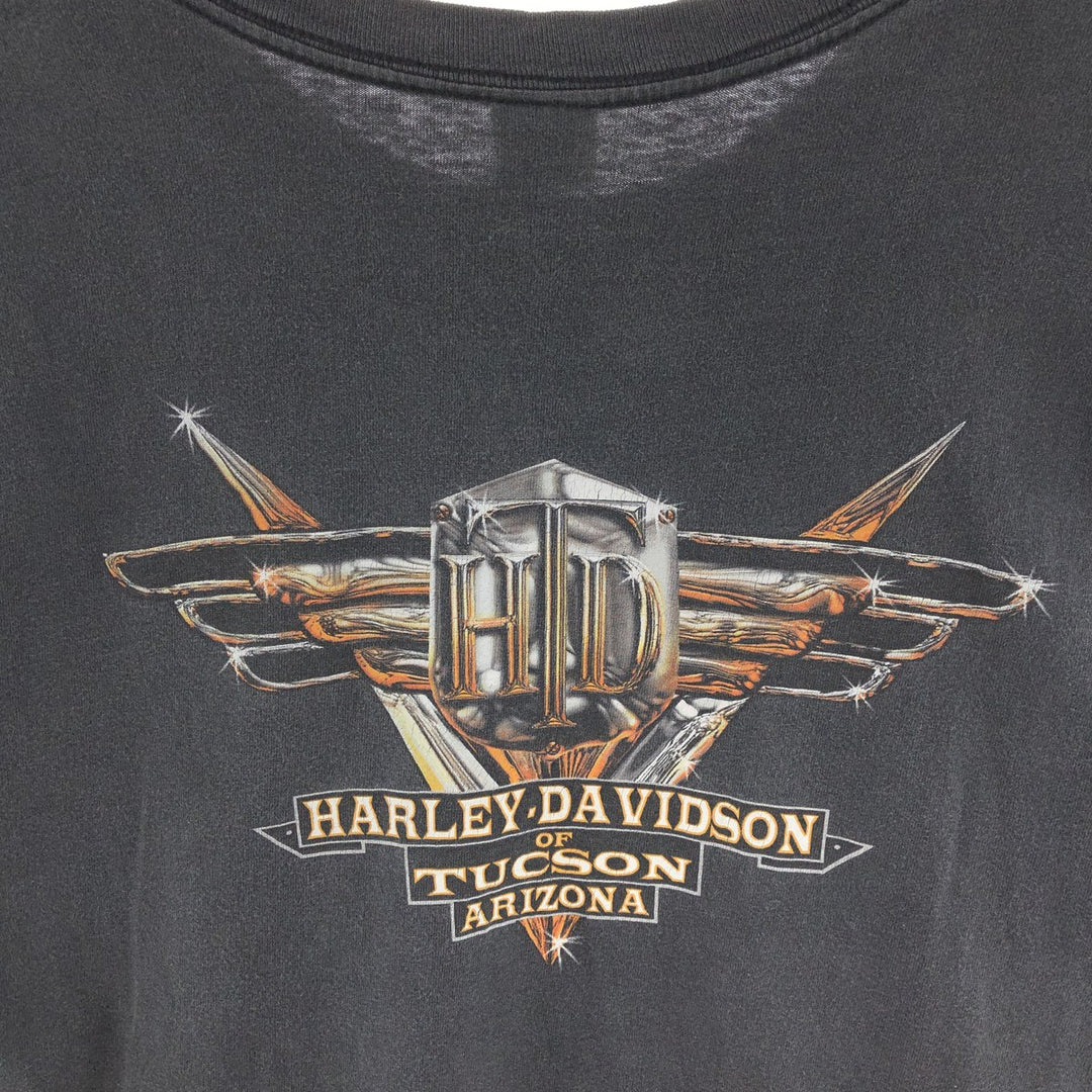 90'S Harley-Davidson Motorcycle Bike T-shirt Made in USA Men's XL /eaa382745