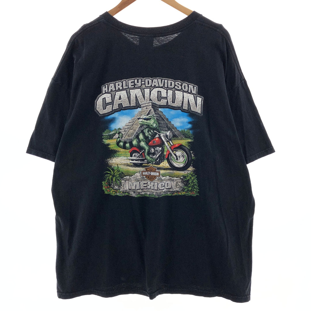 Harley-Davidson Double-sided Print Motorcycle Bike T-Shirt Men's XXL /eaa382746