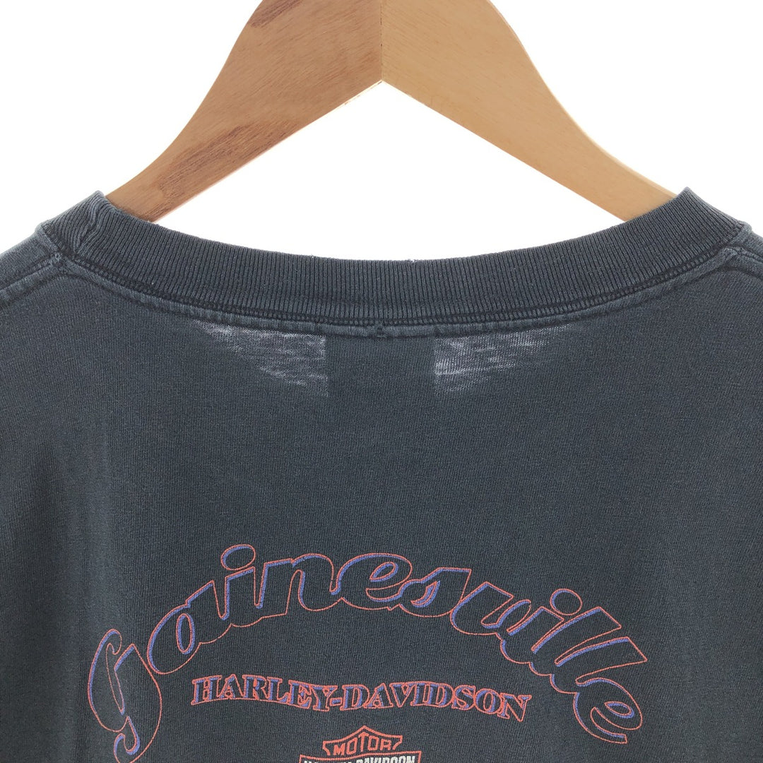 00'S Harley-Davidson Double-sided Print Motorcycle Bike T-Shirt Men's XL /eaa382772