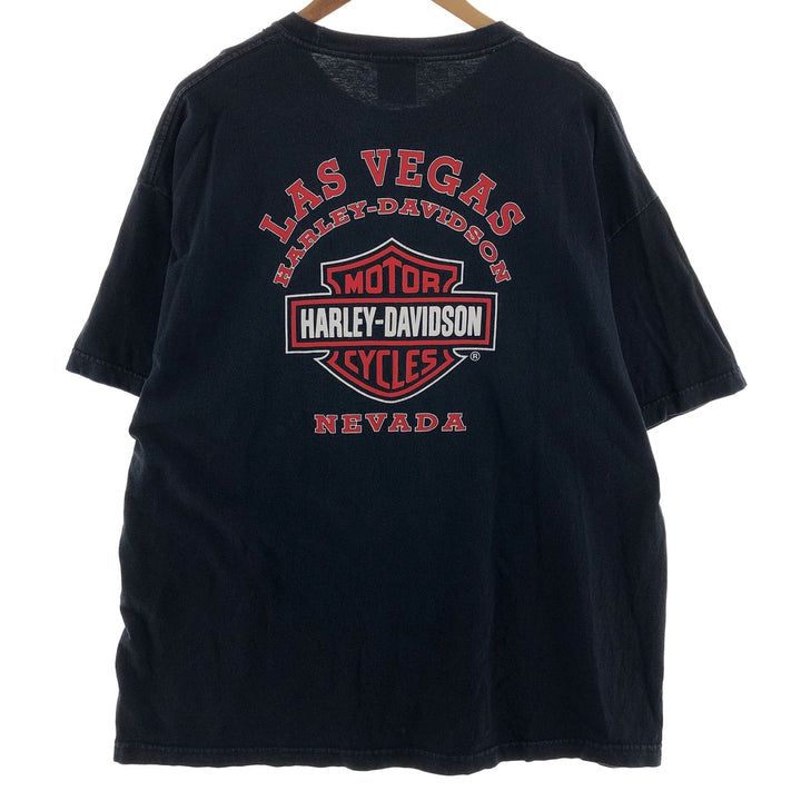 00'S Harley-Davidson Motorcycle Bike T-shirt Men's XXL /eaa382795