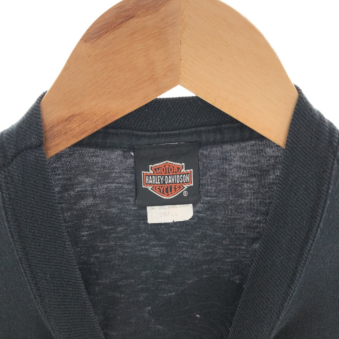 90s~00'S Harley-Davidson Motorcycle Bike T-shirt Men's S /eaa382814