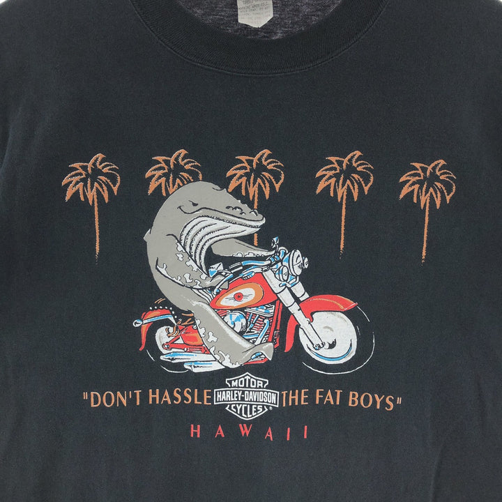 90s~00'S Harley-Davidson Motorcycle Bike T-shirt Men's S /eaa382814