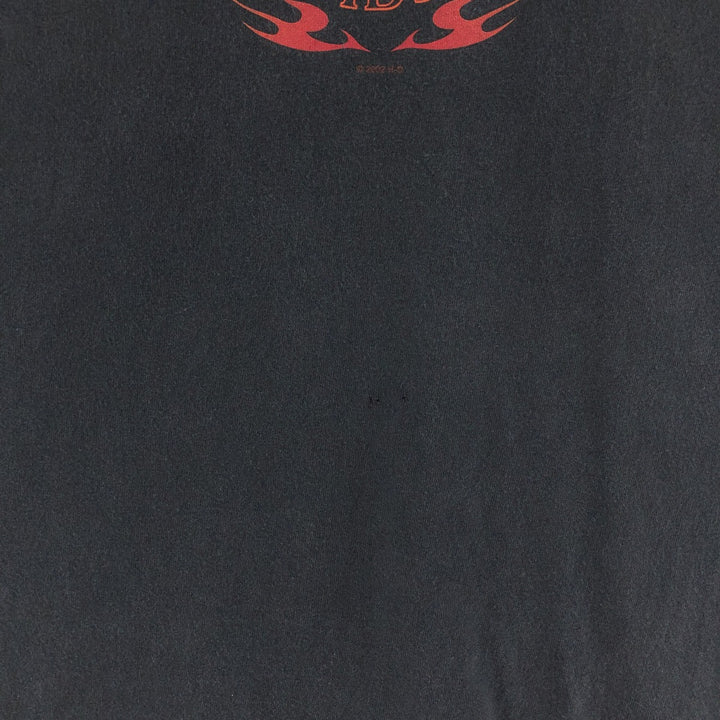 00'S Harley-Davidson HANES Motorcycle Bike T-shirt Made in USA Men's XL /eaa382815