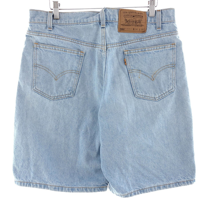 90'S Levi's 550 Relaxed Fit Denim Shorts, Men's, W33, Vintage / eaa382848