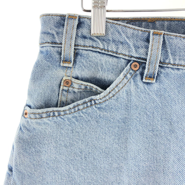 90'S Levi's 560 denim shorts, half pants, made in USA, men's size 34, vintage /eaa382861