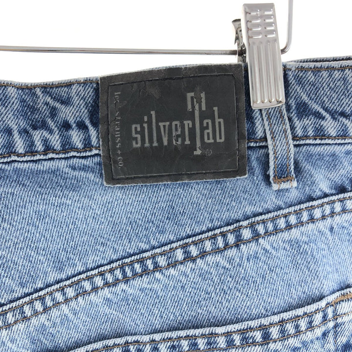 90'S Levi's SILVER TAB LOOSE denim shorts, made in USA, men's w34, vintage /eaa382878