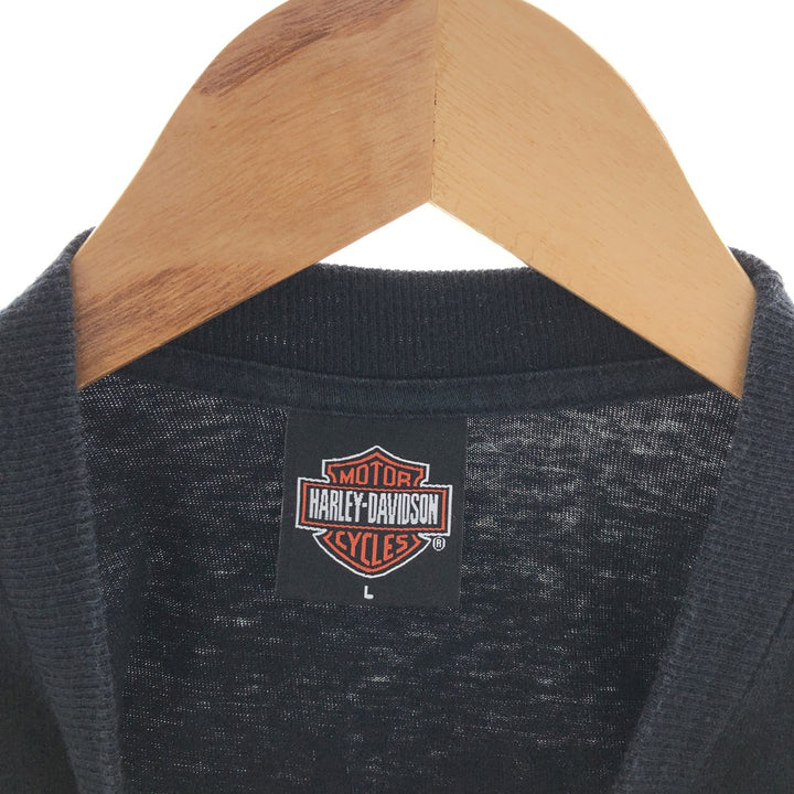 00'S Harley-Davidson Motorcycle Bike T-shirt Men's L /eaa382889
