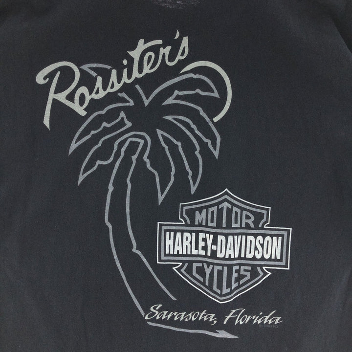 00'S Harley-Davidson Motorcycle Bike T-shirt Men's L /eaa382889