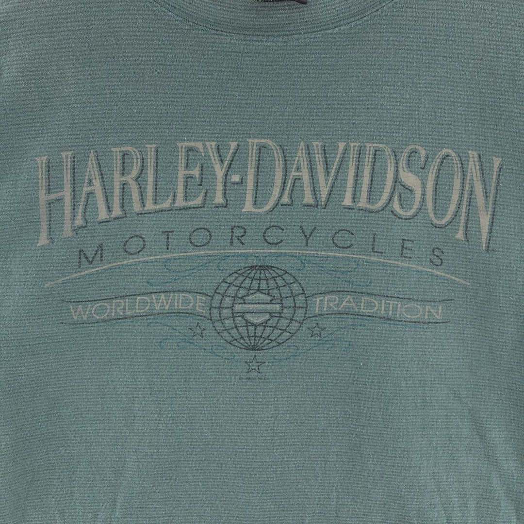 90'S Harley-Davidson Motorcycle Bike T-shirt Made in USA Men's L Vintage /eaa382895