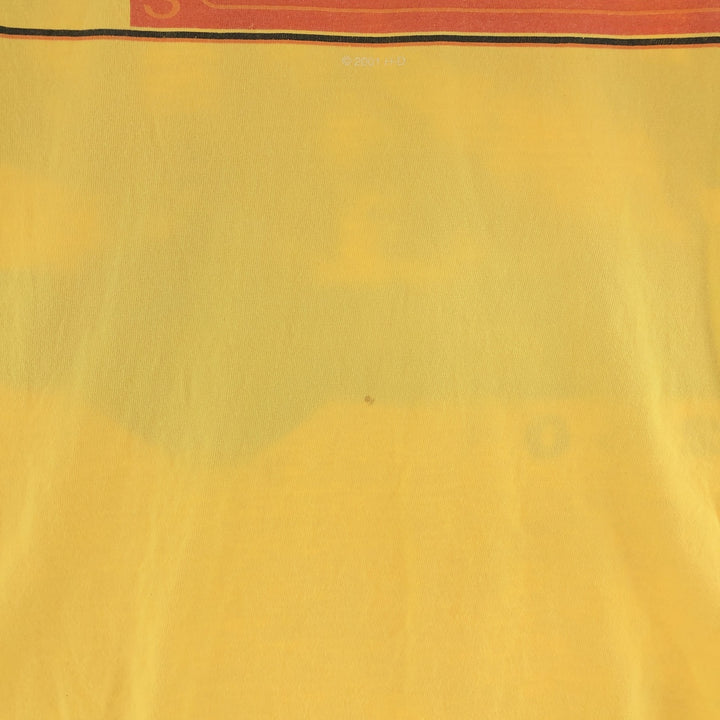 00'S Harley-Davidson Motorcycle Bike T-shirt Made in USA Men's L /eaa382896