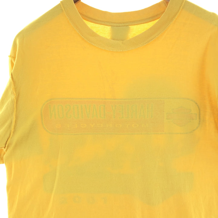 00'S Harley-Davidson Motorcycle Bike T-shirt Made in USA Men's L /eaa382896