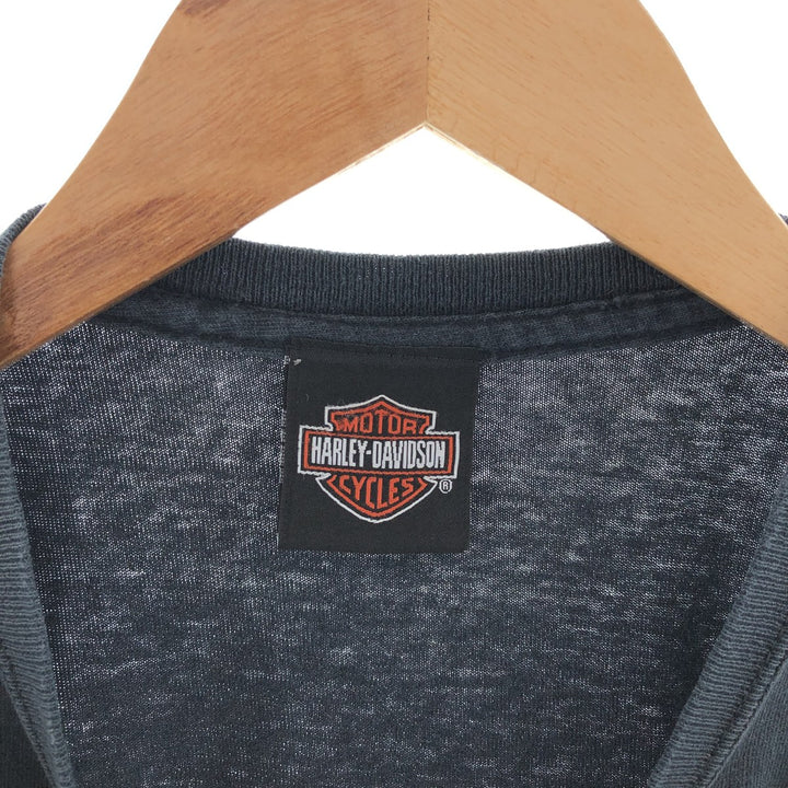 90s~00'S Harley-Davidson Back Print Motorcycle Bike T-Shirt Men's XL /eaa382977