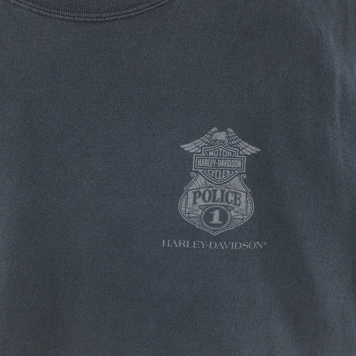 90s~00'S Harley-Davidson Back Print Motorcycle Bike T-Shirt Men's XL /eaa382977