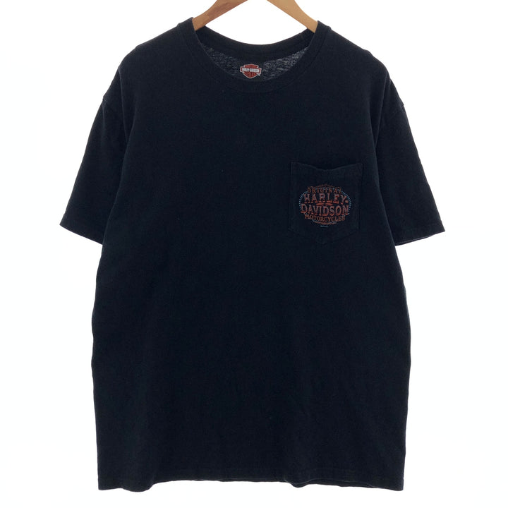 Harley-Davidson Back Print Motorcycle Bike T-Shirt Men's XL /eaa382978