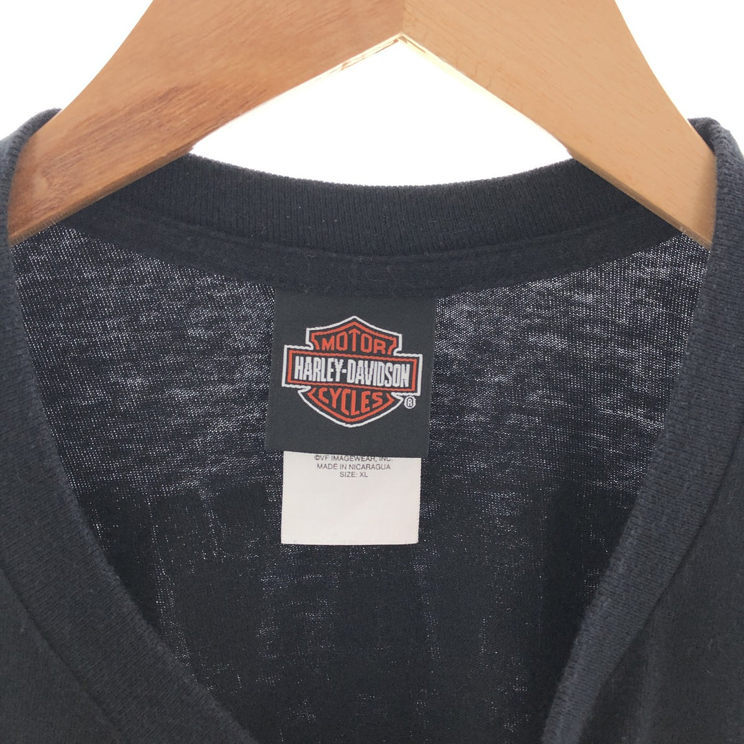 Harley-Davidson Back Print Motorcycle Bike T-Shirt Men's XL /eaa382978