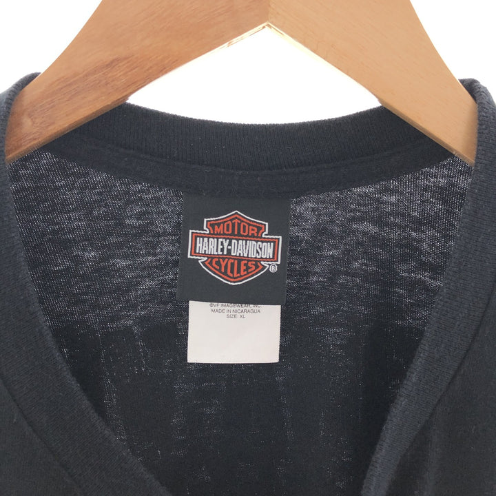 Harley-Davidson Back Print Motorcycle Bike T-Shirt Men's XL /eaa382978