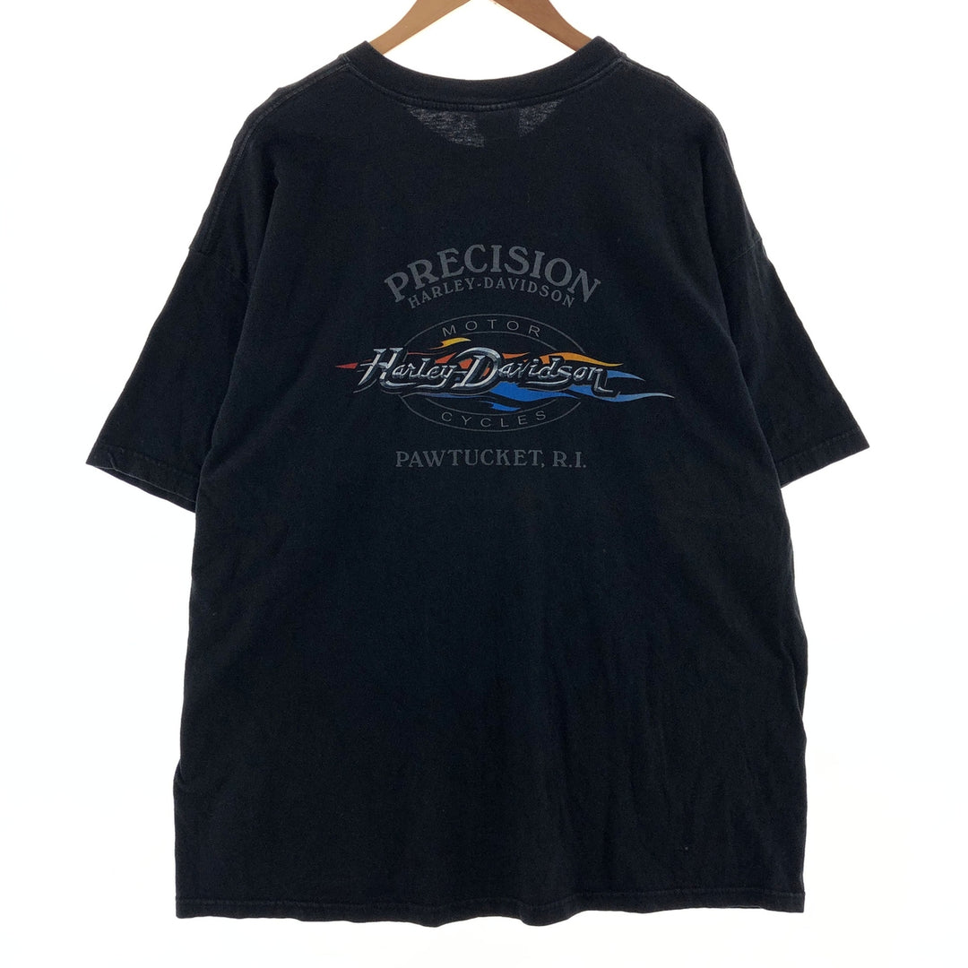 00'S Harley-Davidson HANES Motorcycle Bike T-shirt Made in USA Men's XXL /eaa382992
