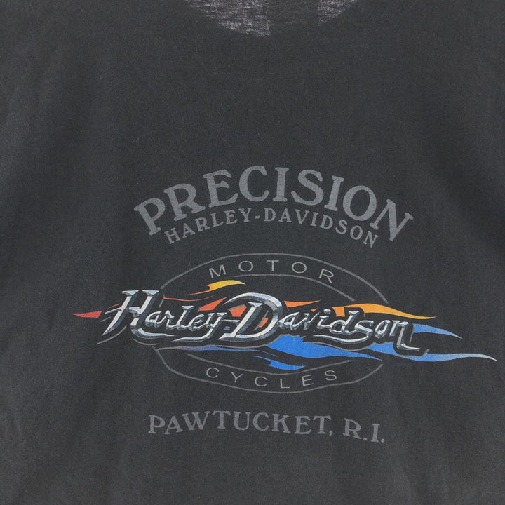 00'S Harley-Davidson HANES Motorcycle Bike T-shirt Made in USA Men's XXL /eaa382992