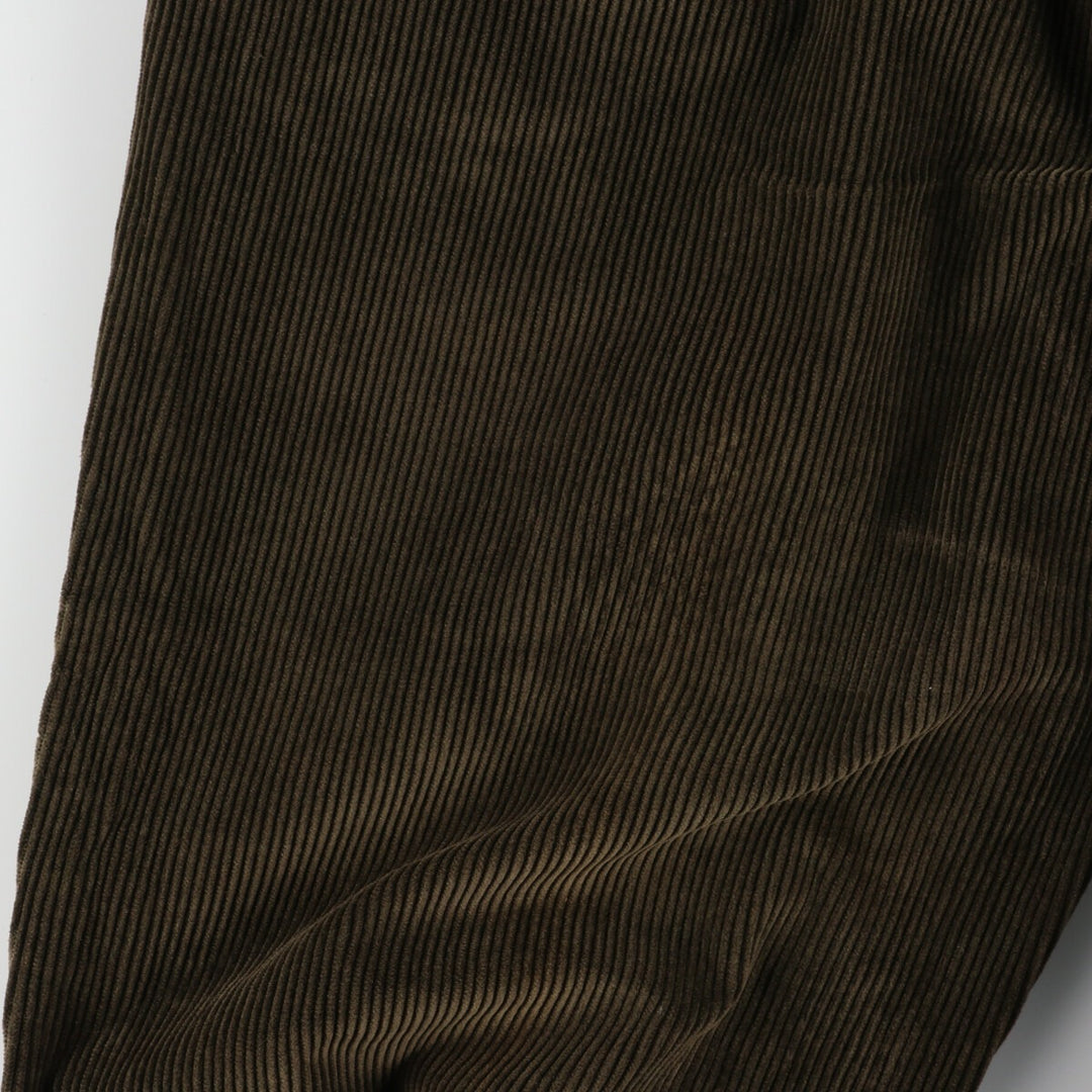 Brooks Brothers 1818 Wide Ribbed Two-pleat Corduroy Pants Men's W36 / eaa383206