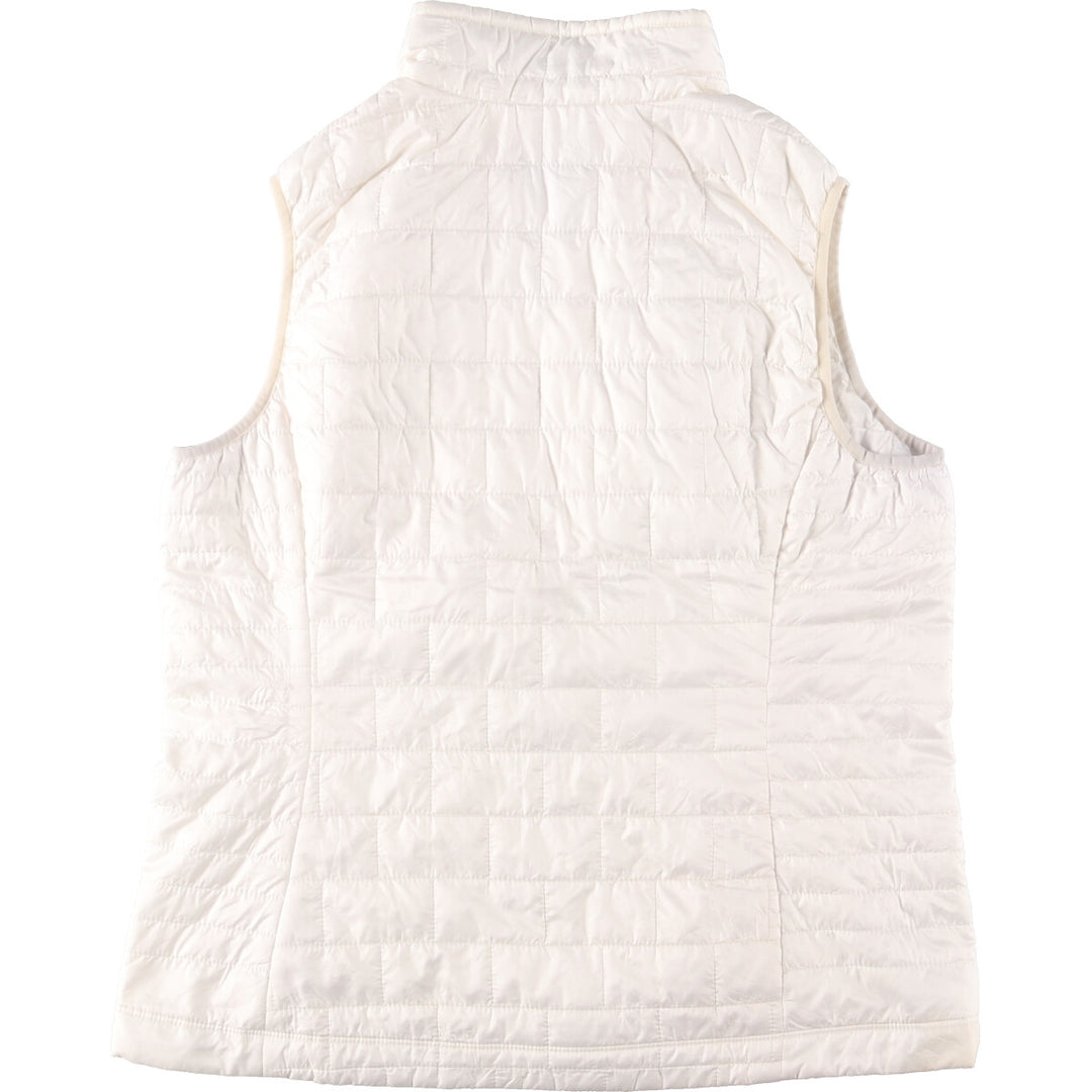 2016 Patagonia Quilted Vest, Women's, Size XL, 84247FA16 polyester white type Vintage Second Hand