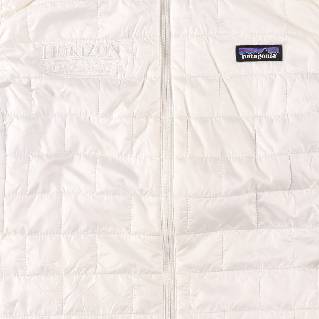2016 Patagonia Quilted Vest, Women's, Size XL, 84247FA16 polyester white type Vintage Second Hand