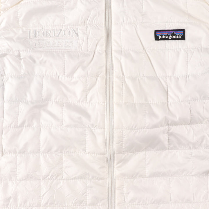 2016 Patagonia Quilted Vest, Women's, Size XL, 84247FA16 polyester white type Vintage Second Hand